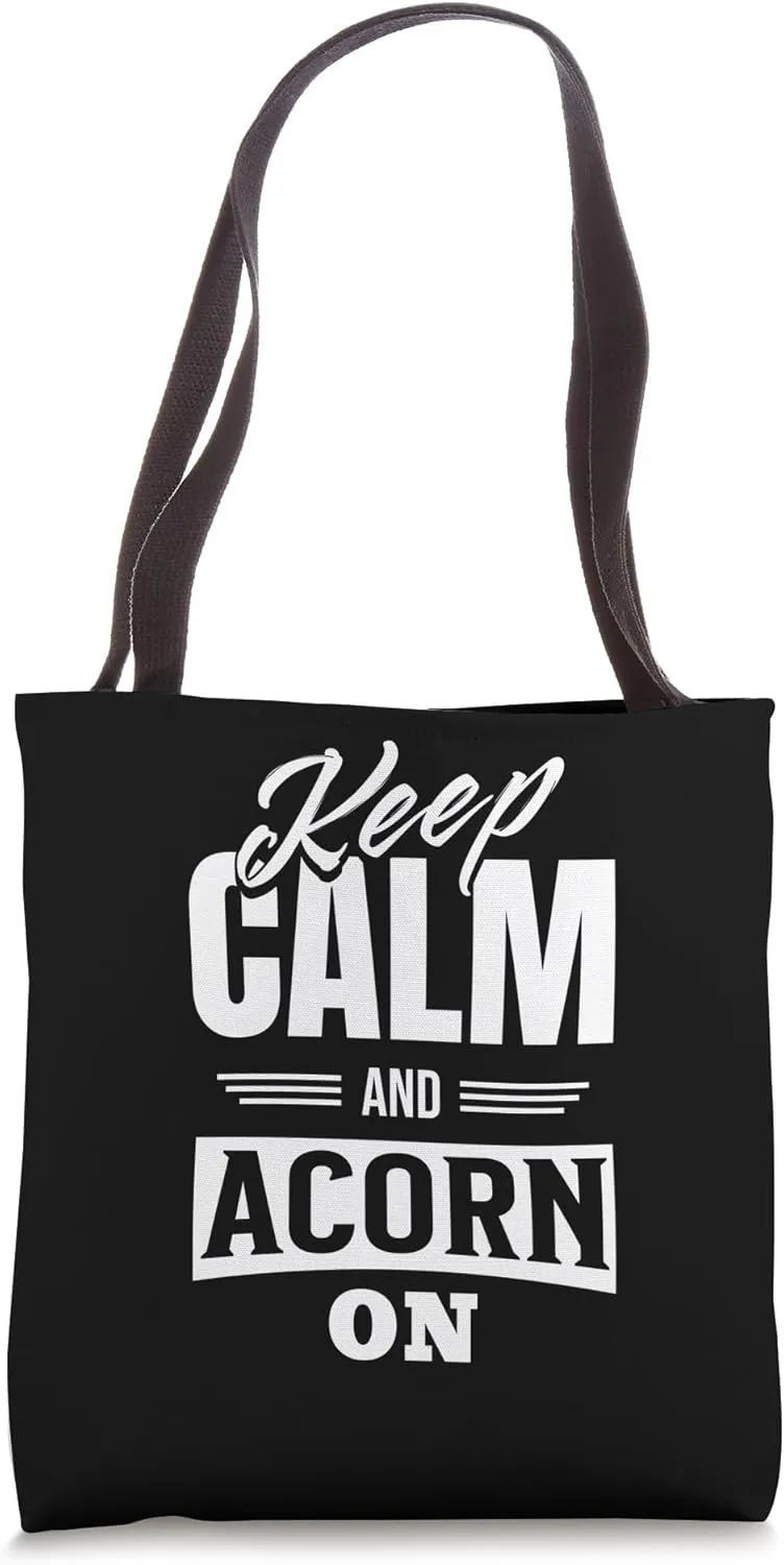 acorn nut feed squirrel clothing big acorn oak tree acorns Tote Bag