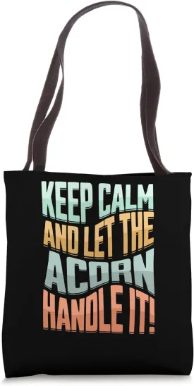 acorn nut feed squirrel clothing big acorn oak tree acorns Tote Bag