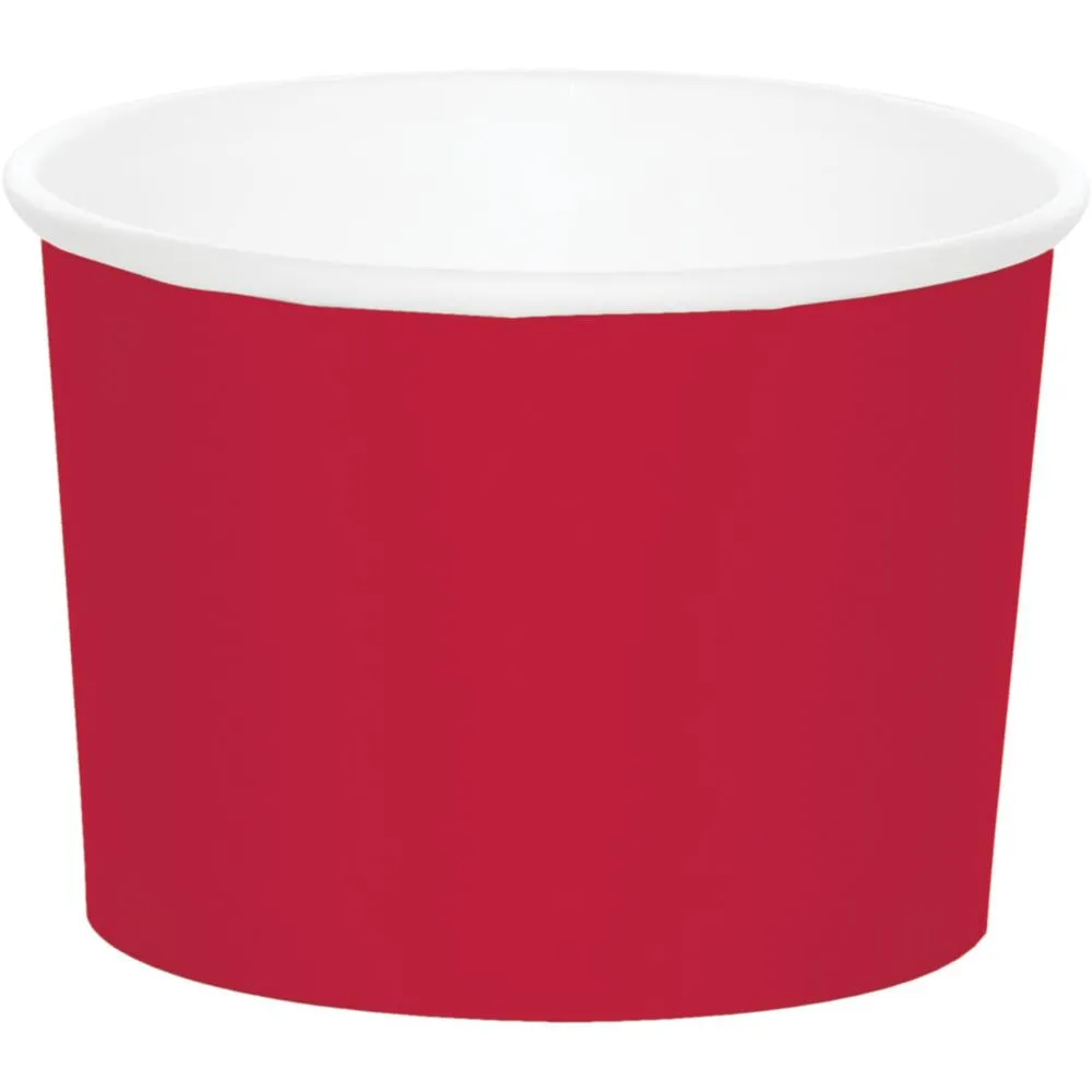 Bulk Classic Red Paper Treat Cups (96 per Case)