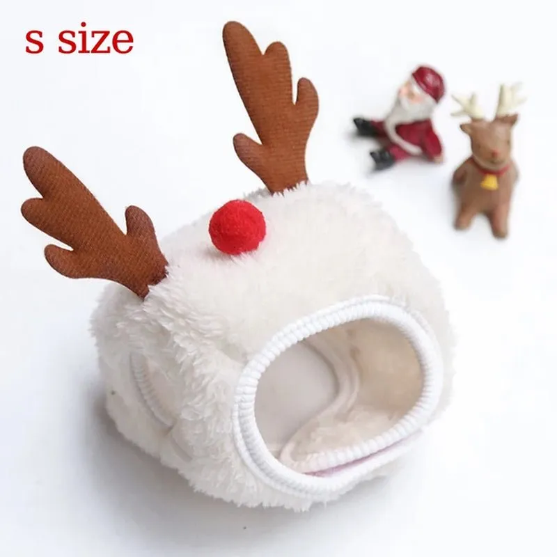 Christmas Dog Hat and Bandana Set: Santa Cosplay Costume
