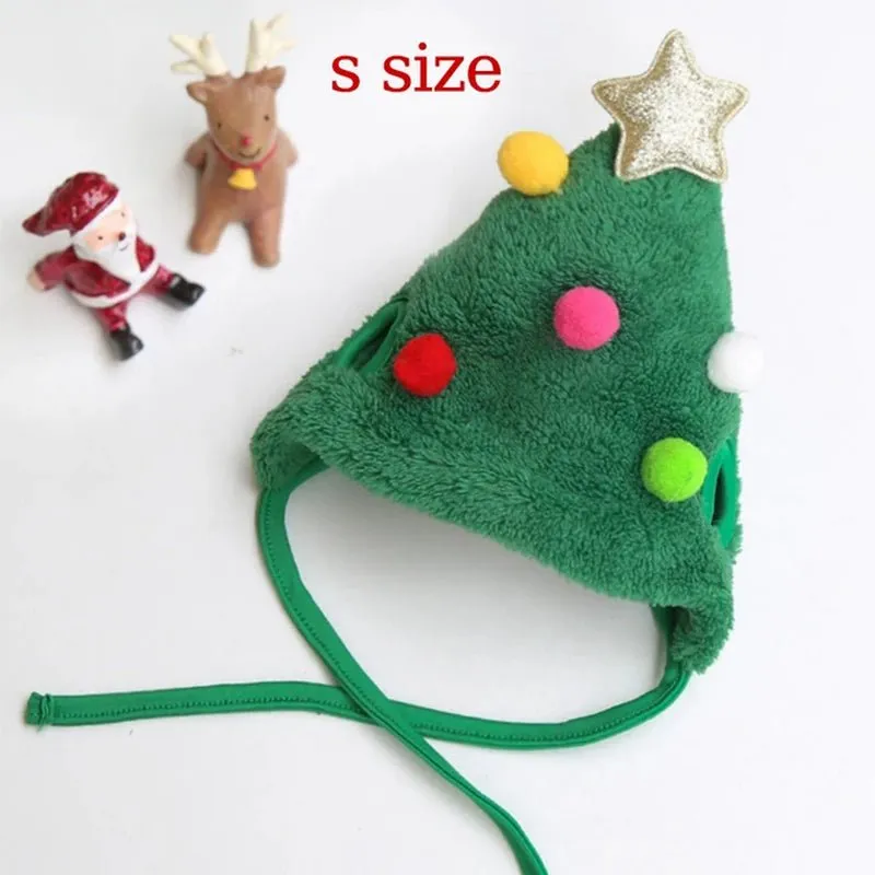 Christmas Dog Hat and Bandana Set: Santa Cosplay Costume