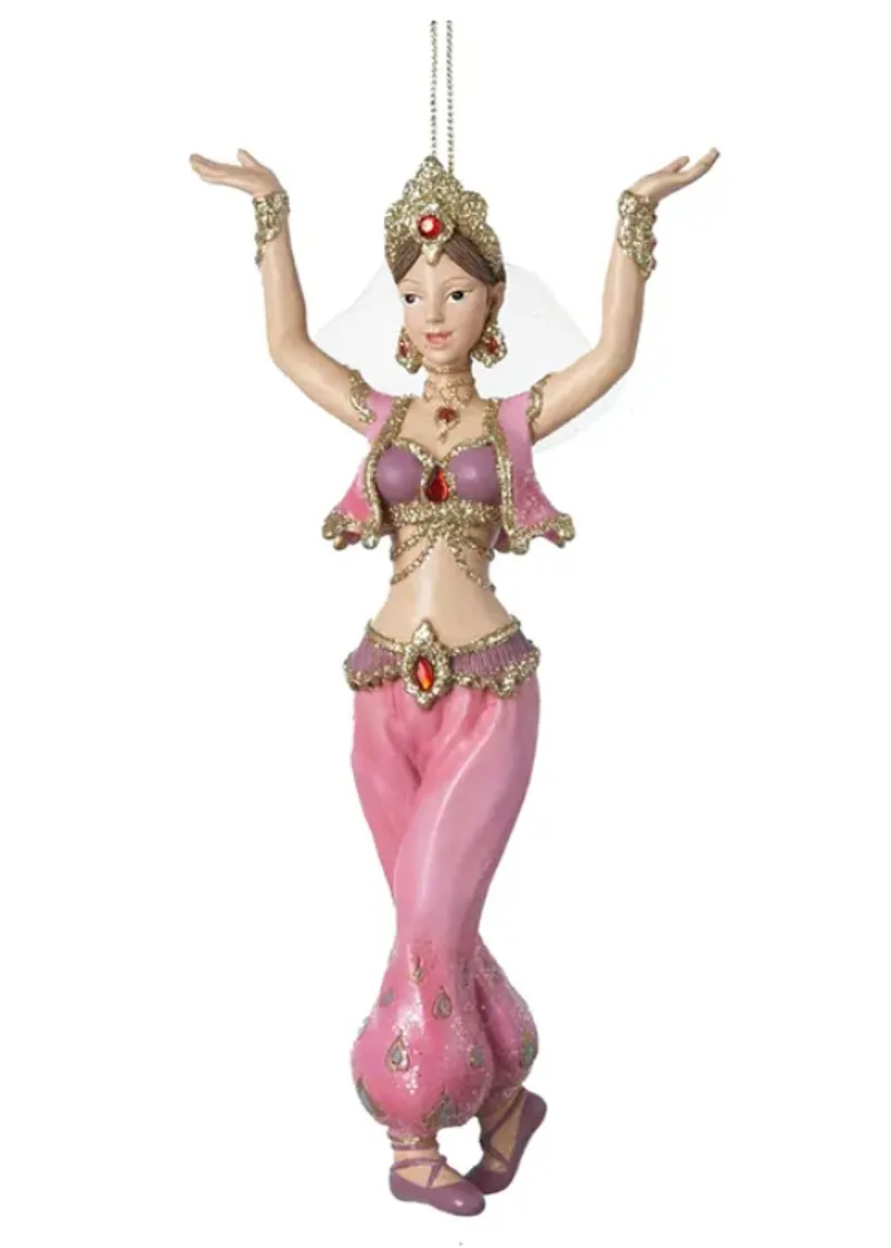 Coffee Variation Dancer Ornament (6.5")