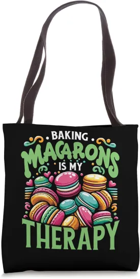 French Dessert Baking Macarons Tote Bag