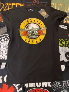 GUNS N' ROSES UNISEX TEE: CLASSIC LOGO
