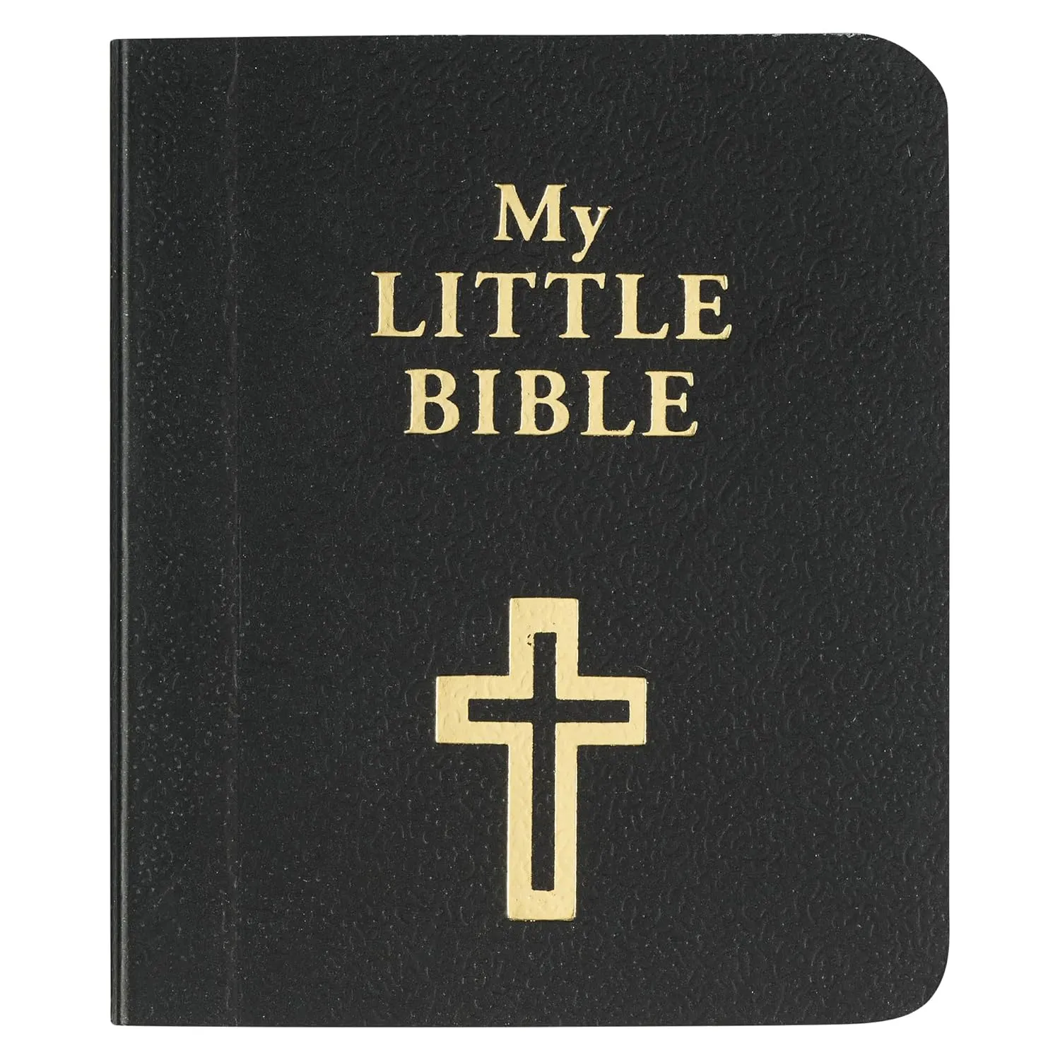 My Little Bible 2” Standard Edition - Selections of Key Verses From Every Book, Tiny Palm-size OT NT Scripture for Ministry Outreach, Classic 1769 KJV Text, 2" x 2.5”, Black Paperback – June 1, 2004
