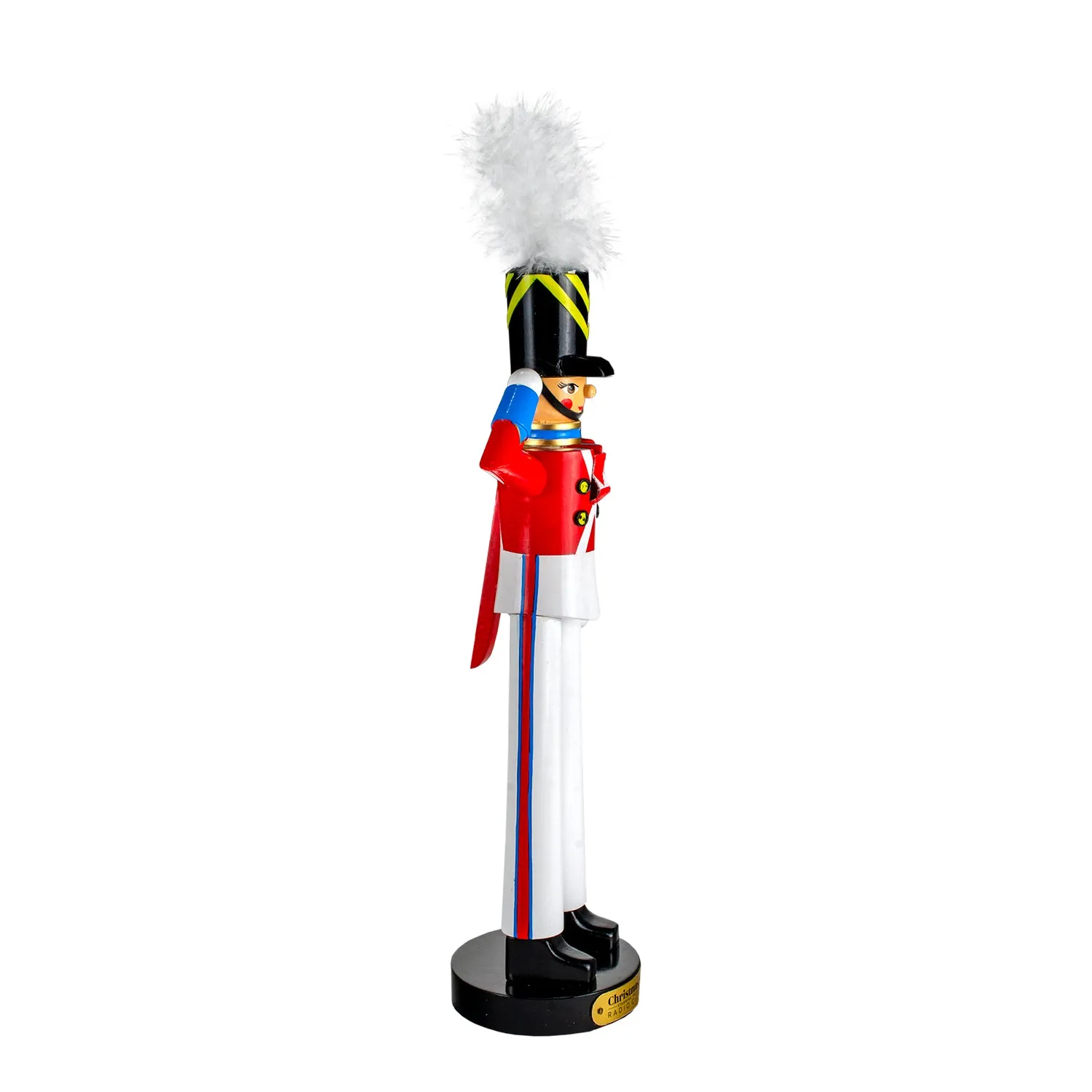 Radio City Rockettes 18 in. Toy Soldier Red & White Christmas Nutcracker