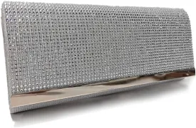 Rhinestone Evening Bag Crystal Bling Purse Sparkly Diamond Clutch Handbag Crossbody Bag for Women Party Club Wedding Prom