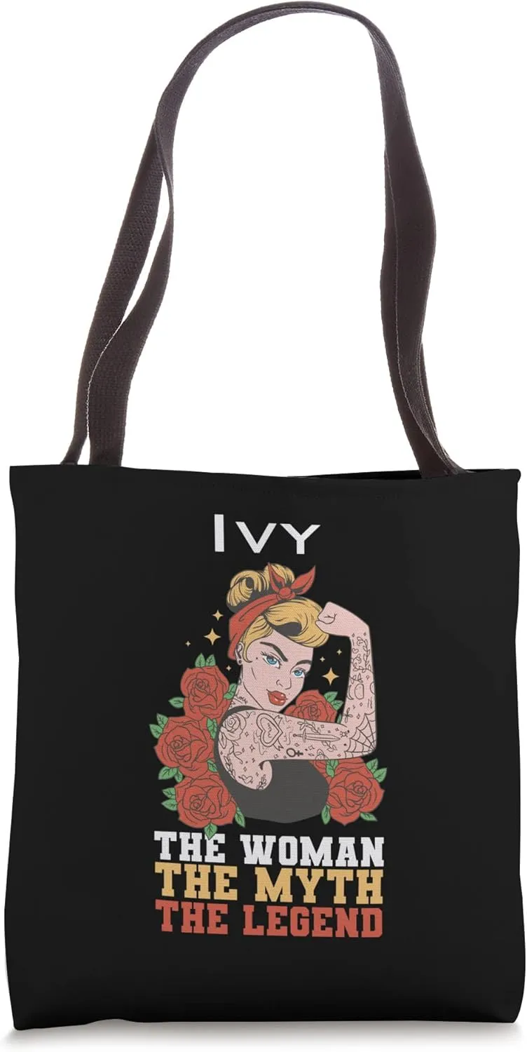 The woman the myth the legend Ivy Tote Bag