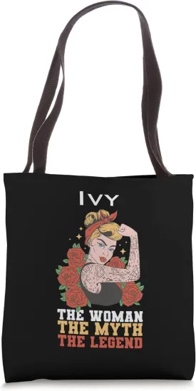 The woman the myth the legend Ivy Tote Bag