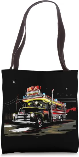 Truck Stop Diner Tote Bag