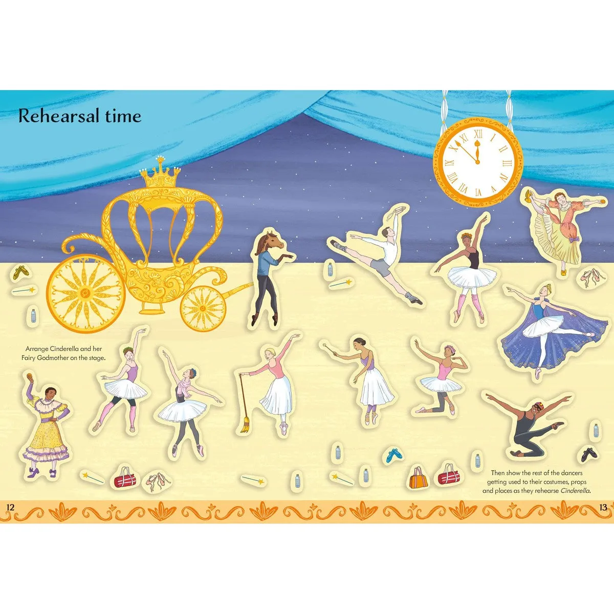 Usborne Little First Stickers Ballet